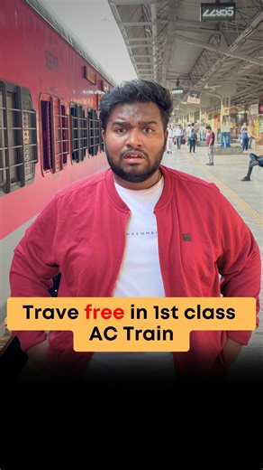 Sanket Prakash Khandagale on Instagram: "Get 1st class train seat in free 😳 . Share with your friends and family 🙏 . Follow @spiktec_ for more helpful video 📸 . #spiktec #training #train"
