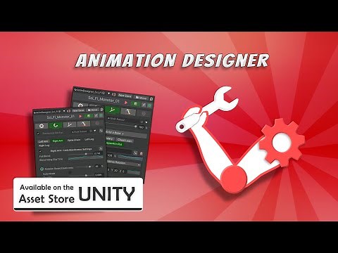 [Unity Package] Animation Designer - Release Video