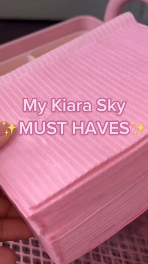 Kiara Sky Nails Official on Instagram: "SATISFYING #ASMR RESTOCK VIDEOCOMMENT BELOW which of these @KiaraSkyNails essentials you want at your nail station  Hand Sanitizer  Kiara Sky Table Mats  Buffer Blocks - 10 pc  Nail Files  Gelly Tips  C-curve Nail Tips All products are available on kiarasky.com or via link in bio! Video by our lovely @ivonnemireyaa"