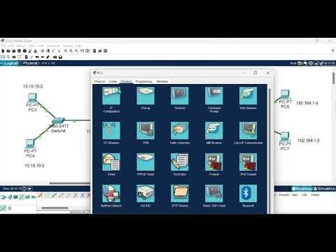 DCN - Experiment 4 - Configure and troubleshoot a switched network using CISCO Packet Tracer