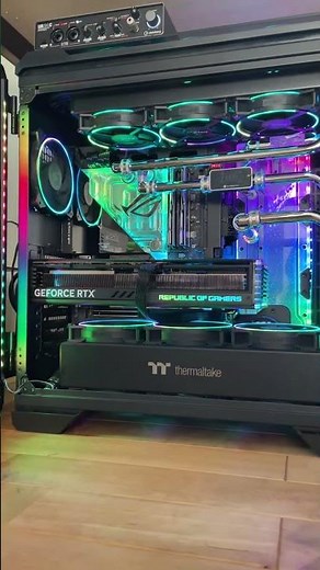 本格水冷リークテスト 13900K ROG RTX4090