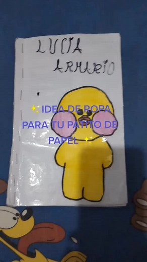 Ideas Creativas de Ropa para tu Patito de Papel