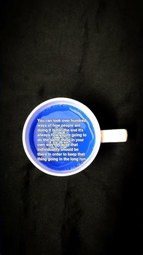 Find your own way of doing it 💙