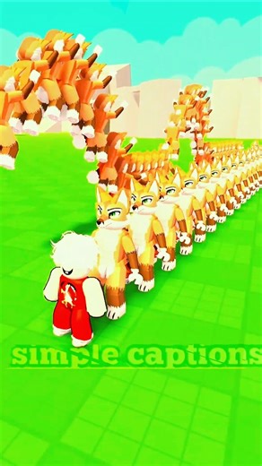 Fox waves #robloxfunny #amazingroblox #shorts