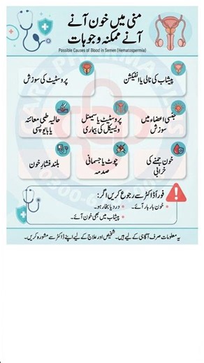 Possible Causes of Blood in Semen (Hematospermia)
