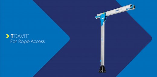 T Davit for Rope Access - Suitable for working at height tasks — REID Lifting