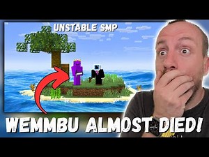 WEMMBU ALMOST DIED!!! Wemmbu I Explored a Deserted Minecraft Civilization (UNSTABLE SMP REACTION!)