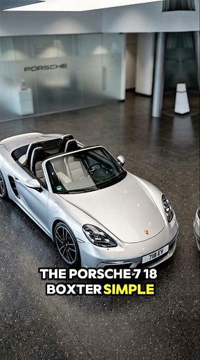 Porsche 718 Boxster EV ⚡ The Future is Here