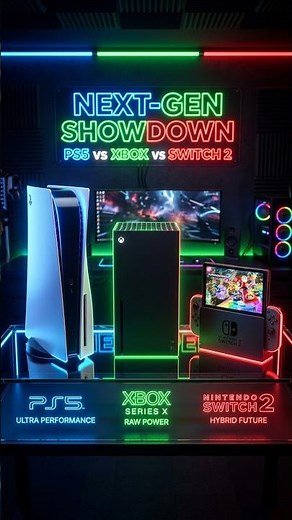 PS5 vs Xbox vs Switch 2: Which Console Reigns Supreme in 2026? #GamingConsoles #ConsoleWars