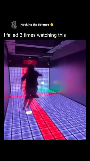 Hacking The Science on Instagram: "Failing three times watching this video is a perfect example of a classic optical illusion that expertly tricks the brain. The video's clever use of angles and perspective makes a simple trick appear to defy the laws of physics and gravity. It’s a testament to the power of visual deception and how easily our perception can be manipulated by what we see. The illusion relies on a concept called "forced perspective" where objects are positioned to create a false s
