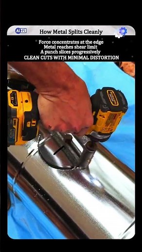 How Sheet Metal Hole Cutters Make Clean Circles