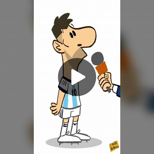 Messi Cartoon - Qué Miras Bobo?