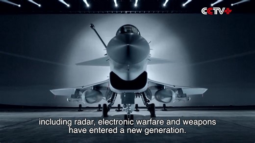 16K views · 884 reactions | China's supersonic, multipurpose fighter jet J-10C has high weapon mounting capabilities, said chief designer Wang Haifeng in an interview with the China Central Television (CCTV) aired on October 6. https://www.cctvplus.com/news/20251006/8447941.shtml#!language=1 | CCTV+ | Facebook