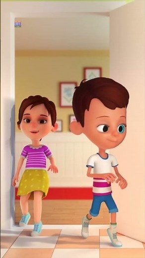 Peek a Boo Song, Peek-a-Boo Song, Hindi Nursery Song for Kids #shorts #poems #kidsvideos #viral