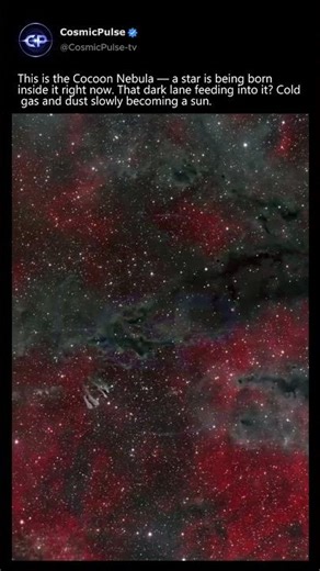 A Star Is Being Born Inside This Nebula Right Now