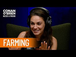Mila Kunis Is Into Sustainable Farming | Conan O’Brien Needs a Friend - The Global Herald