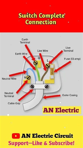 Switch Complete Connection | #shortsfeed #electroniccircuit #electrical