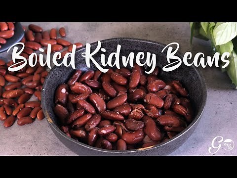 How to soak, cook dried Kidney Beans? #cooking #yearofyou