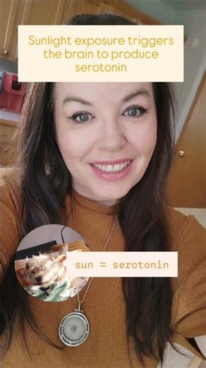 Sunshine = Serotonin 🌞🫶✨️