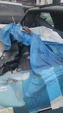 at junk yard pulling 86 parisienne interior trim for 89 box Chevy