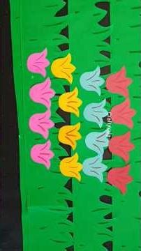 Beautiful Border design for decoration #diy #shorts #boardecoration #borderdesign #school