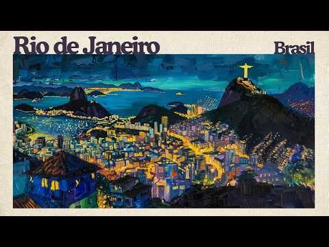 Jazz House Mix | (Midnight Rio de Janeiro) BOLDEN, BERLIOZ Style | Nostalgic Rio & Deep Work Vibes
