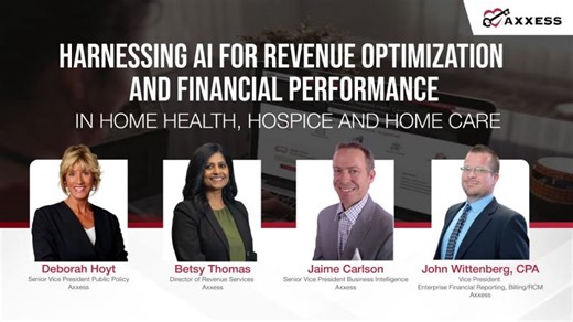 Axxess | Harnessing AI for Revenue Optimization and Financial Performance | John Olajide