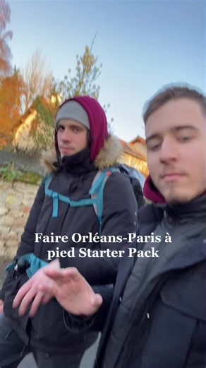 Starter Pack Orléans-Paris à pied #fyp #foryou #paris #essec