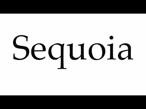 How to Pronounce Sequoia