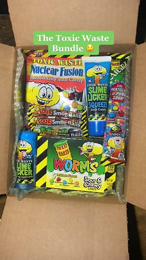 Toxic Waste Candy Bundle: Slime Licker & More!