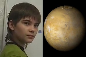 This Russian kid says he was born on Mars... and his parents believe him