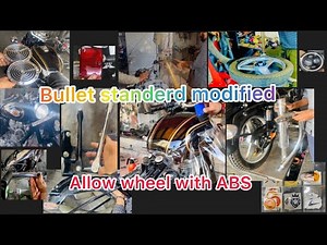 Royal Enfield bullet standerd 350 modification|new बुलेट में क्या क्या काम करवाए |accessories hindi