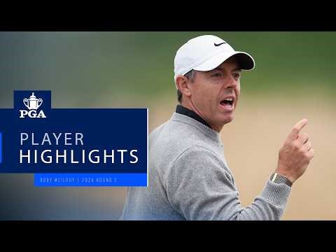 Rory McIlroy Battles Back with 3-Under 67 | Round 2 Highlights | 2026 PGA Championship