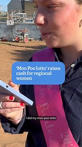 “A rather unique way” 🐄💩 Ahead of Mount Isa Rodeo, contestants competing for the rodeo queen are raising money for organisations close to their hearts. Amy Kuhne has creatively called upon her cows to help her select a lucky winner for a live 100s competition. ✍️ by Maddie Nixon Get the news that matters to you straight from the source. Download the ABC NEWS app via the link in our bio. #ABCNewsQld | ABC Brisbane