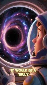 🕳️ What If a Black Hole Came Near the Earth? – A Shocking Space Fact! | Mind-Blowing Space Video