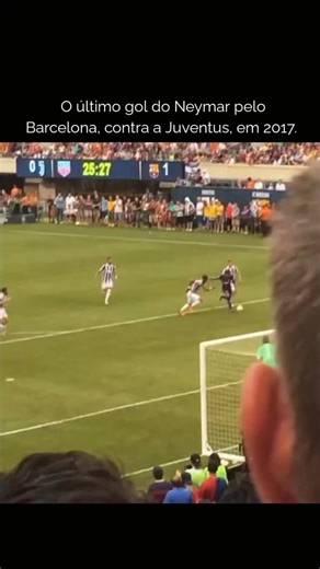 Espetacular Mundo do Futebol ⚽ on Instagram: "O último gol de Neymar pelo Barcelona foi contra a Juventus, mas foi em um amistoso de pré-temporada em 22 de julho de 2017, na 'International Champions Cup', e não em jogo oficial. Ele marcou dois gols naquela partida, que terminou com vitória do Barcelona por 2 a 1, pouco antes de sua transferência para o PSG. Detalhes do último gol: Data: 22 de julho de 2017. Adversário: Juventus. Competição: Amistoso da International Champions Cup (pré-temporada)