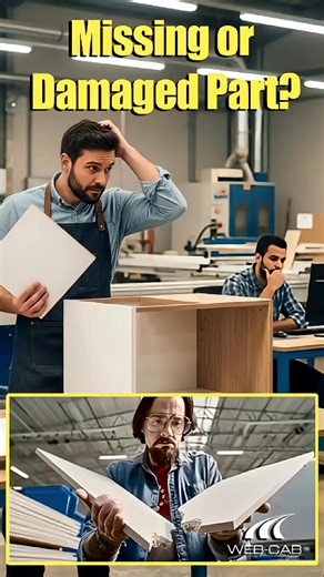 Tired of missing parts and incomplete projects? Take control of your shop — book your demo: https://web-cab.com/book-your-product-demo/ | Web-Cab Shop Automation Software