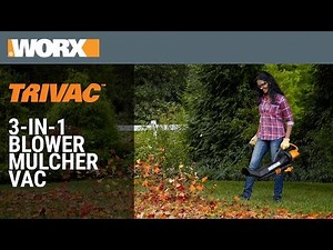 TRIVAC | 3-in-1 Blower/Mulcher/Vac