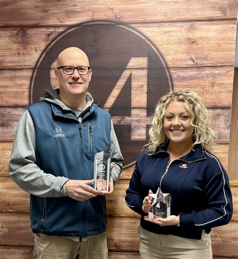 84 Lumber honors two of its own | Woodworking Network