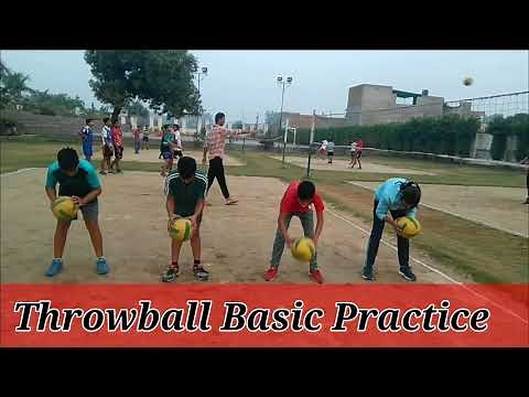 HOW TO PLAY THROWBALL ||BASIC PRACTICE THROWBALL||