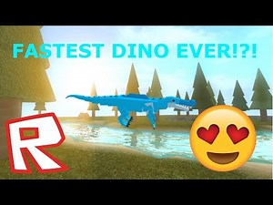 FASTEST DINO EVER!?! | Roblox Dinosaur Simulator
