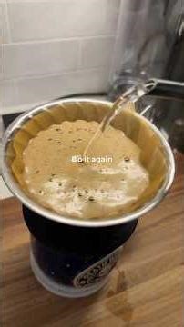 POV: Classic pour over drip coffee #coffee #satisfying #asmr