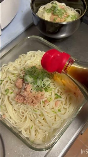 好きなめんつゆかけるだけシーチキンそうめん#おいしい #簡単 #簡単おいしい #簡単レシピ #そうめん #そうめんレシピ #そうめんアレンジ #トッピング #簡単ごはん #美味しい #美味しいもの
