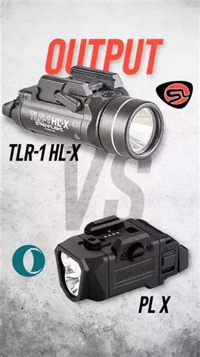Streamlight TLR-1 HL-X vs Olight PLX