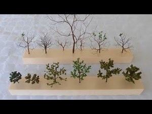 How to make miniature trees with wire for your models and dioramas