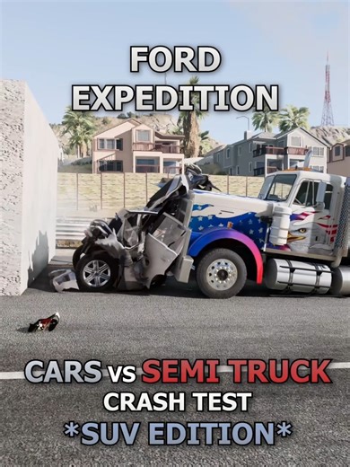4.8K views · 20 reactions | Cars vs SEMI TRUCK CRASH TEST | Big GG Drive | Facebook