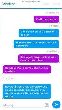 texting story mensagem House 1