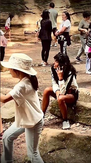 Hiking, Matthiessen State Park, IL