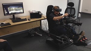 As just mentioned, here's a video of Chris rocking Dirt Rally on the Atomic Motion Systems chair. It's an absolutely cracking joy to go on. Think we're going to need this downstairs for the next event in the Showroom! | Novatech Ltd