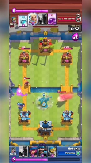 Triple Elixir Mayhem! Meta Deck Madness in the Arena ⚔️🔥 #ClashRoyale #TripleElixir #CRBattles